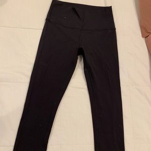 Lululemon Wunder Under 25” Crop Leggings Size 6